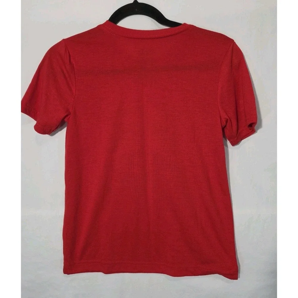 Mighty‎ Morphin Power Rangers Kids 10/12 Red Hero Squad Character T-shirt
